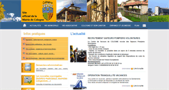Desktop Screenshot of mairie-cologne.com