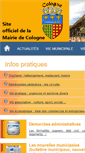 Mobile Screenshot of mairie-cologne.com